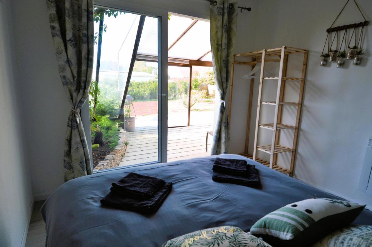La Maison Penchee, Avec Jardin A 50M De La Plage Анель Экстерьер фото