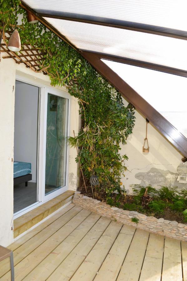 La Maison Penchee, Avec Jardin A 50M De La Plage Анель Экстерьер фото